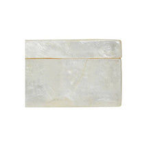 Load image into Gallery viewer, Palu White Sea Shell Tissue Box
