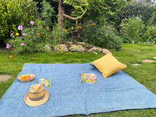 Load image into Gallery viewer, Honeycomb Waterproof Eventer Picnic Blanket - Ink Blue
