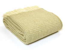 Load image into Gallery viewer, Waffle XL Pure New Wool Throw - Oatmeal
