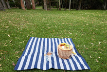 Load image into Gallery viewer, Whitsunday Blue Picnic Blanket
