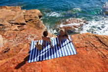 Load image into Gallery viewer, Whitsunday Blue Picnic Blanket
