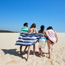Load image into Gallery viewer, XL Cancun Green Beach Towel

