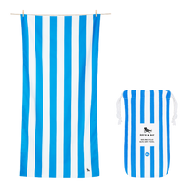 Load image into Gallery viewer, Dock &amp; Bay XL quick-dry beach towel in Bondi Blue
