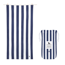Load image into Gallery viewer, Dock &amp; Bay XL quick-dry beach towel in Whitsunday Blue
