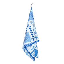 Load image into Gallery viewer, XL Grecian Shores Beach Towel

