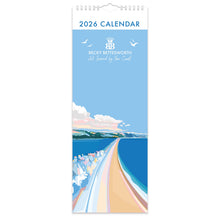 Load image into Gallery viewer, 2026 Seaside Art Slim Line Calendar
