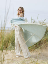 Load image into Gallery viewer, Honeycomb Pure New Wool Throw - Ocean
