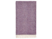 Load image into Gallery viewer, XL Herringbone Shetland Pure New Wool Throws
