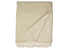 Load image into Gallery viewer, Clova Merino Lambswool Throw - Moss
