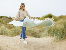 Load image into Gallery viewer, Honeycomb Pure New Wool Throw - Ocean
