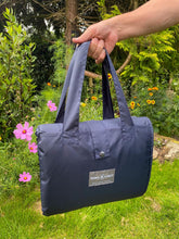 Load image into Gallery viewer, Honeycomb Waterproof Eventer Picnic Blanket - Ink Blue
