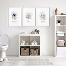 Load image into Gallery viewer, Pictures for bathrooms | set of 3 Coastal wall prints
