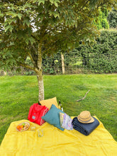 Load image into Gallery viewer, Herringbone Waterproof Eventer Picnic Blanket - Dandelion
