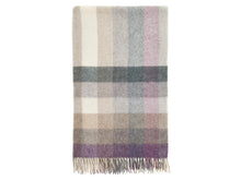 Load image into Gallery viewer, Woodale Pure New Wool Shetland Throw - Heather
