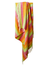 Load image into Gallery viewer, Stripe Pure New Wool Throw - Refresh

