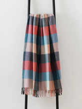 Load image into Gallery viewer, Dunira Merino Lambswool Throw - Sorbet
