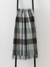 Load image into Gallery viewer, Dunira Merino Lambswool Throw - Topaz
