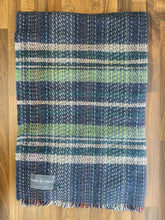 Load image into Gallery viewer, Small Checked Random Recycled Wool Blanket

