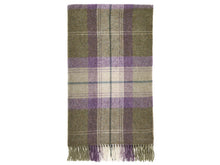 Load image into Gallery viewer, Skye Shetland Pure New Wool Throw - Heather
