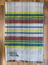 Load image into Gallery viewer, Small Checked Random Recycled Wool Blanket
