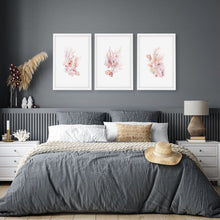 Load image into Gallery viewer, Large Coastal Wall Art | Set of 3 Seashells Wall art Prints
