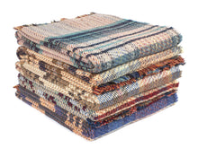 Load image into Gallery viewer, Large Checked Random Recycled Wool Blanket
