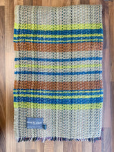 Load image into Gallery viewer, Small Checked Random Recycled Wool Blanket
