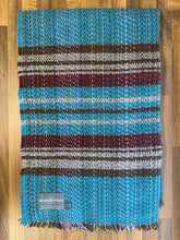 Load image into Gallery viewer, Small Checked Random Recycled Wool Blanket
