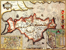 Load image into Gallery viewer, Isle of Wight Historical Map 1000 Piece Jigsaw Puzzle (1610)
