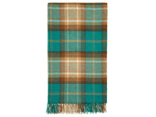 Load image into Gallery viewer, Winterton Merino Lambswool Throw - Jade
