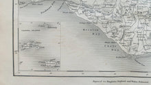 Load image into Gallery viewer, Dugdale  Antique Map. Isle of Wight
