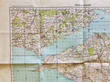 Load image into Gallery viewer, Ordnance Survey Map of The Isle of Wight, 1919-1930 - The Seaview Collection

