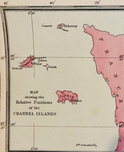Load image into Gallery viewer, Large Antique Map of The Channel Islands - G.W. Bacon, 1884 - The Seaview Collection
