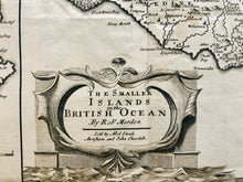 Load image into Gallery viewer, The Smaller Islands in the British Ocean, by Robert Morden, c. 1695-1753
