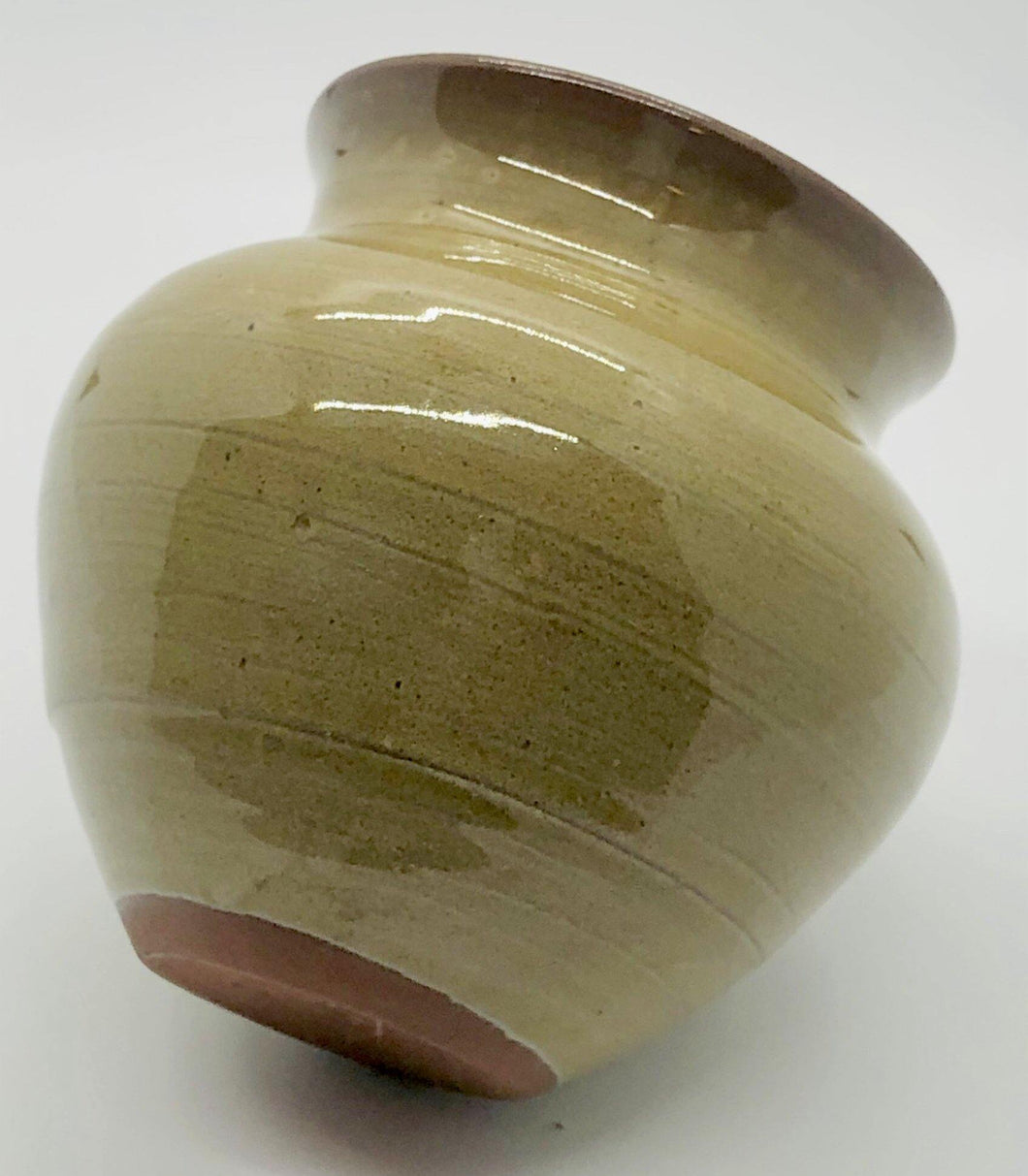 Kim Reilly Ventnor Pottery Studio Vase in Sand and Brown - The Seaview Collection