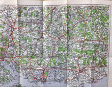 Load image into Gallery viewer, Vintage Geographia Map of South Hampshire &amp; the Isle of Wight - The Seaview Collection
