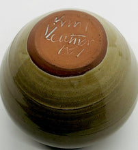 Load image into Gallery viewer, Kim Reilly Ventnor Pottery Studio Vase in Sand and Brown - The Seaview Collection
